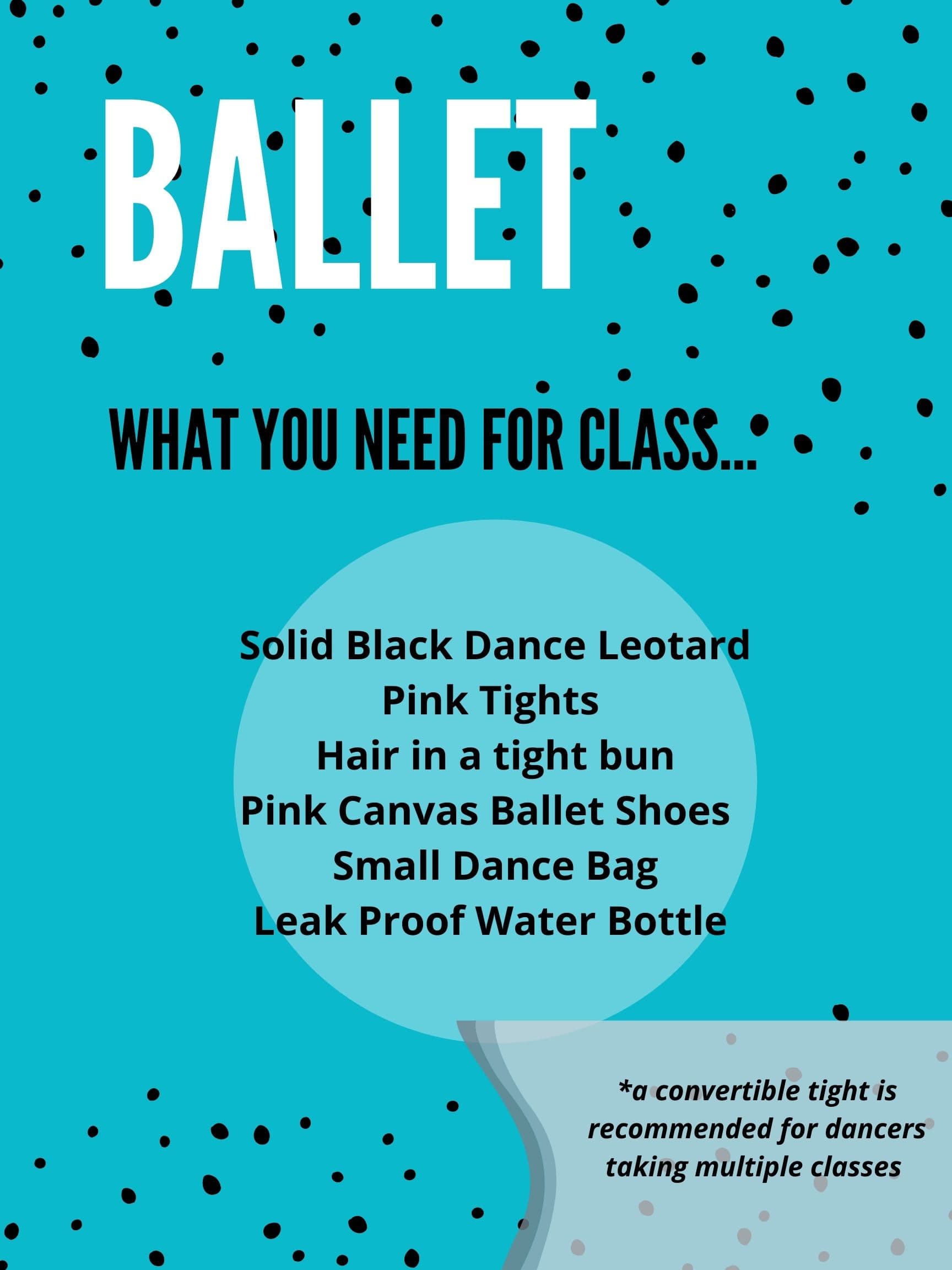 What to wear for Ballet class
